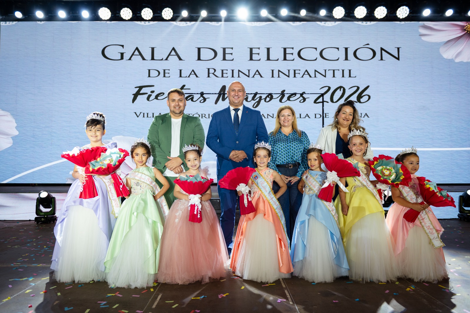 Carmen Morales Arbelo, reina infantil de las Fiestas Mayores de Granadilla de Abona