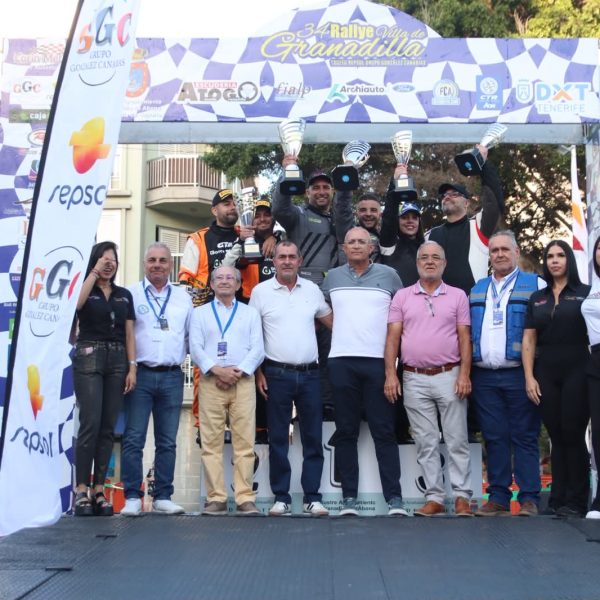 Alexis Martín y Borja Carmenati, vencedores de la 34ª edición del Rally Villa de Granadilla ‘Trofeo Repsol Grupo González Canarias’