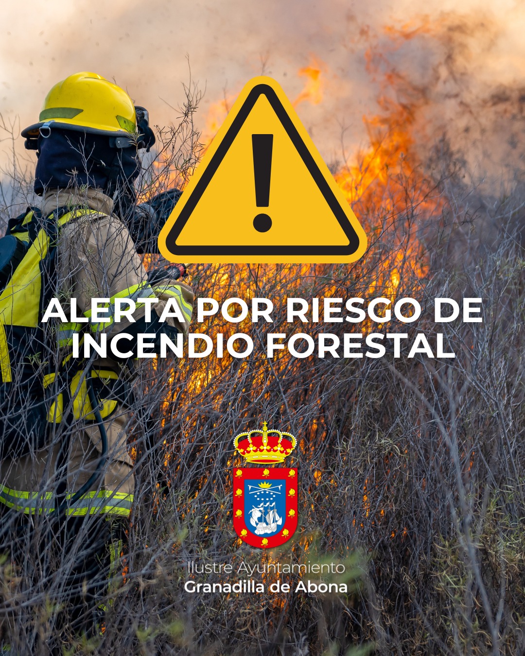 El Gobierno declara la alerta por riesgo de incendios forestales en las islas occidentales y Gran Canaria