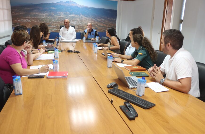 El Ayuntamiento de Granadilla de Abona acoge la Mesa de Coordinación Policial del Protocolo VioGén