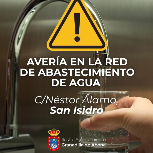 Corte del suministro de agua en San Isidro