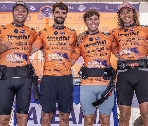 Marc Paré firma un histórico triplete de victorias en El Médano y Sarah-Quita Offringa repite triunfo