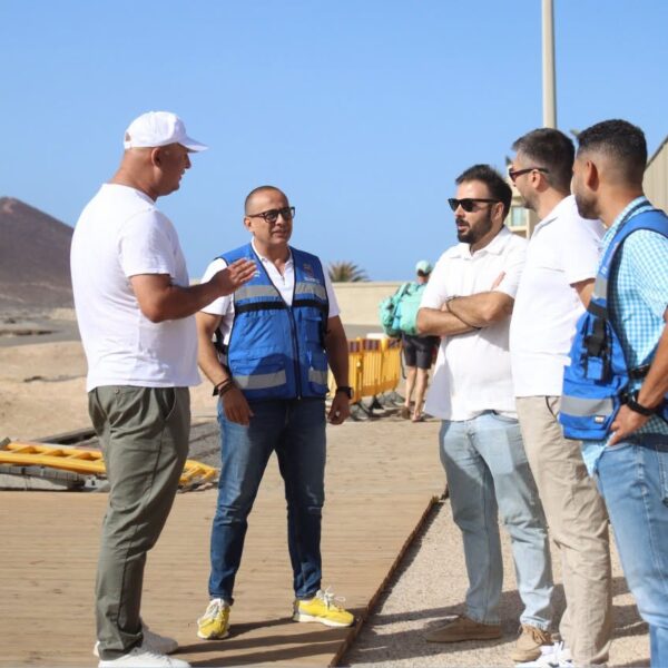 La actuación permitirá completar la rehabilitación el paseo hasta Los Balos y culmina una intervención integral que ha supuesto una inversión cercana a los 700.000 euros