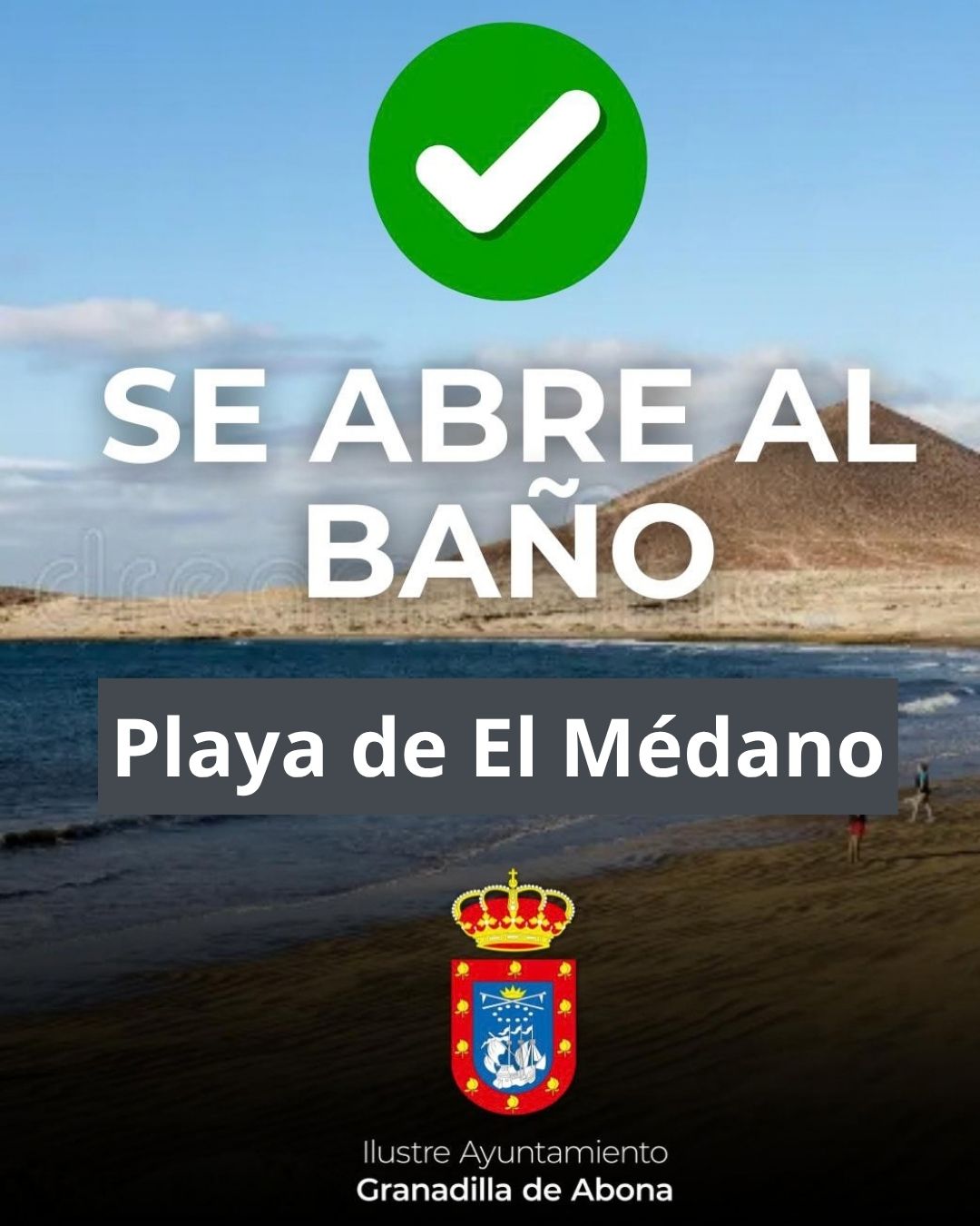 𝗦𝗲 𝗿𝗲𝗮𝗯𝗿𝗲 𝗮𝗹 𝗯𝗮ñ𝗼 𝗹𝗮 𝗽𝗹𝗮𝘆𝗮 𝗱𝗲 𝗘𝗹 𝗠é𝗱𝗮𝗻𝗼