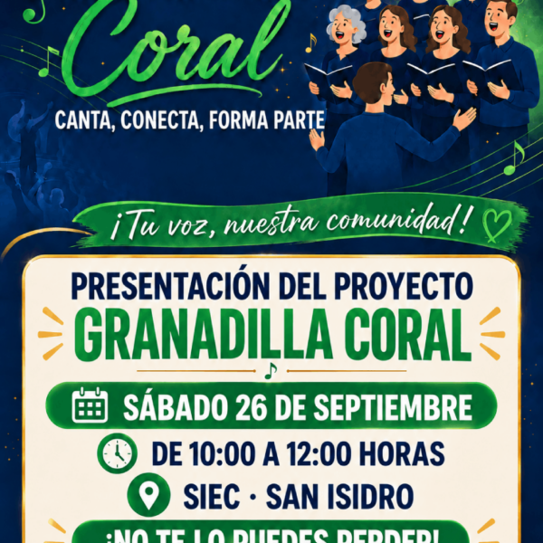 Granadilla presenta este sábado su proyecto de participación ciudadana a través del canto coral