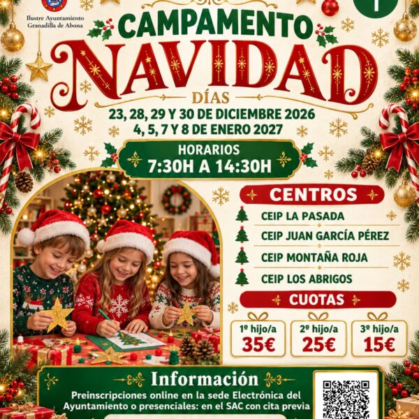 Campamento de Navidad 2026